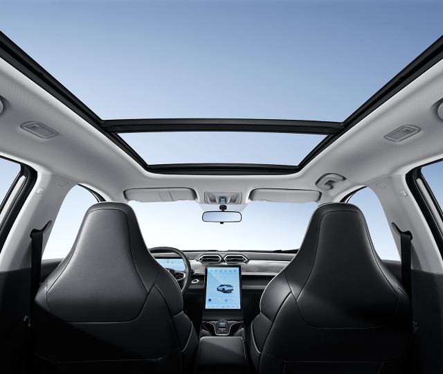 Toit ouvrant panoramique intelligent de 1,08 m²